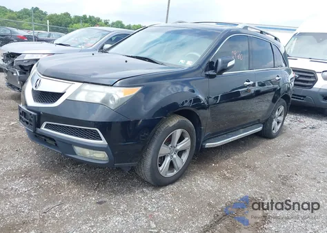 2011 Acura Mdx Technology Package из США, поврежденный, VIN 2HNYD2H47BH500269